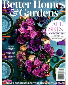 Better Homes and Gardens : 11月號/2021