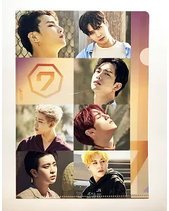 韓國KPOP週邊 GOT7 A4資料夾 - GOT7 (7 for 7版)