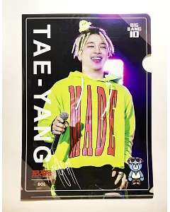 韓國KPOP週邊 BIGBANG A4資料夾 - 太陽 TaeYang