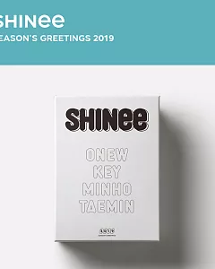 SHINee 週邊 2019 SEASON’S GREETINGS 年曆組合