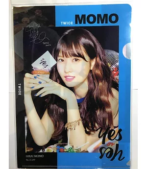 韓國KPOP週邊 TWICE A4資料夾 - Momo (YES or YES)