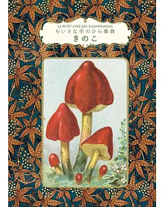 小巧精裝插畫圖鑑手冊：菌菇