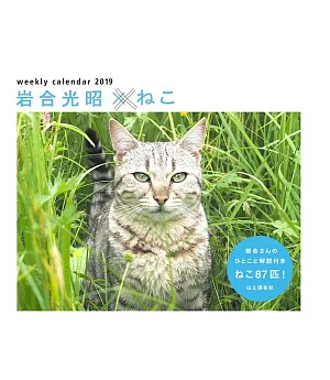 岩合光昭ｘ貓咪2019年桌上型月曆
