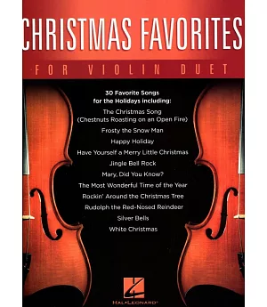 聖誕最愛珍藏金曲小提琴二重奏譜
