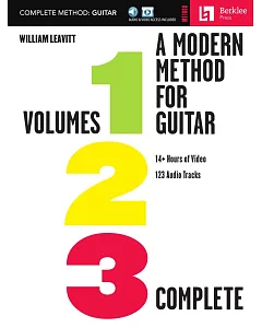 Berklee系列-現代吉他技巧教學譜123大全集附線上影音網址