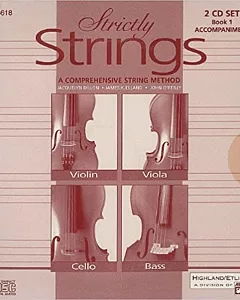 Strictly Strings 第1冊 伴奏CD (2片組)