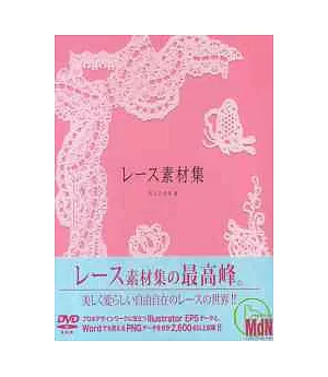 絢麗蕾絲素材設計集：附DVD－ROM