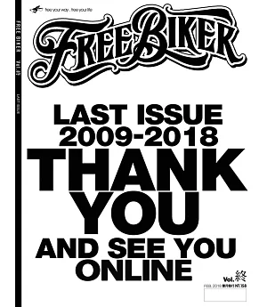 Free Biker自由騎士 2月號/2018第53期
