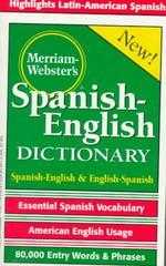 Merriam Webster’s Spanish-Engl...