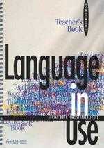 Language in Use Upper-Intermediate : Teacher\、s Book(限台灣)