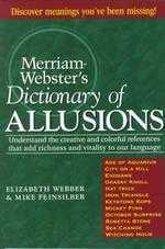 Merriam-Webster\、s Dictionary of Allusions