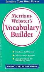 Merriam Webster\、s Vocabulary Builder(限台灣)