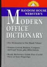 Modern Office Dictionary