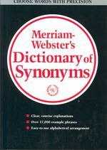 Merriam Webster\、s Dictionary of Synonyms(限台灣)