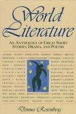 World Literature: An Anthology of Great Short Stories, Drama, and Poetry(限台灣)
