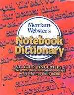 Merriam Webster\、s Notebook DIctionary(限台灣)