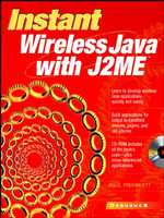 開發無線Java應用程式─使用J2ME