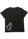 交換日記限量版短袖T恤－黑貓(XL)