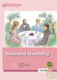 Sense and Sensibility (25K文學改寫彩圖+1CD)