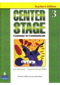 Center Stage (3) Teacher’s Edition + Teacher’s Resource Disk/1片 & Audio CD/1片