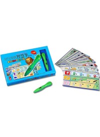 幼兒遊戲智慧筆(2~4歲)：附寓教於樂功能的觸控電子有聲書(Smart pen)