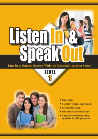 大專用書：Listen In & Speak Out  Level 1(書+CD)