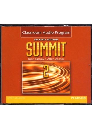 Summit 2/e (2) Classroom Audio Program(Audio CDs/6片)