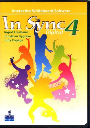 In Sync (4) Digital Interactive Whiteboard Software CD/1片
