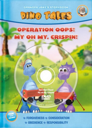 Dino Tales：Operation Oops! / My Oh My, Crispin! (英文版，附動畫DVD)