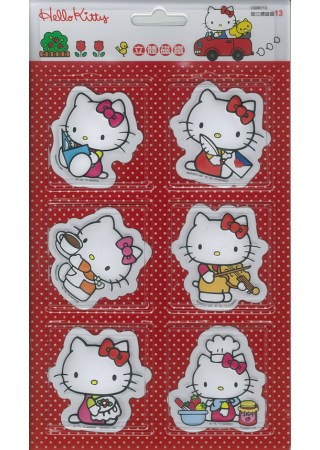 Hello Kitty 超立體磁鐵13(限台灣)