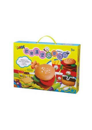 歡樂漢堡小麥黏土－FOOD超人(限台灣)