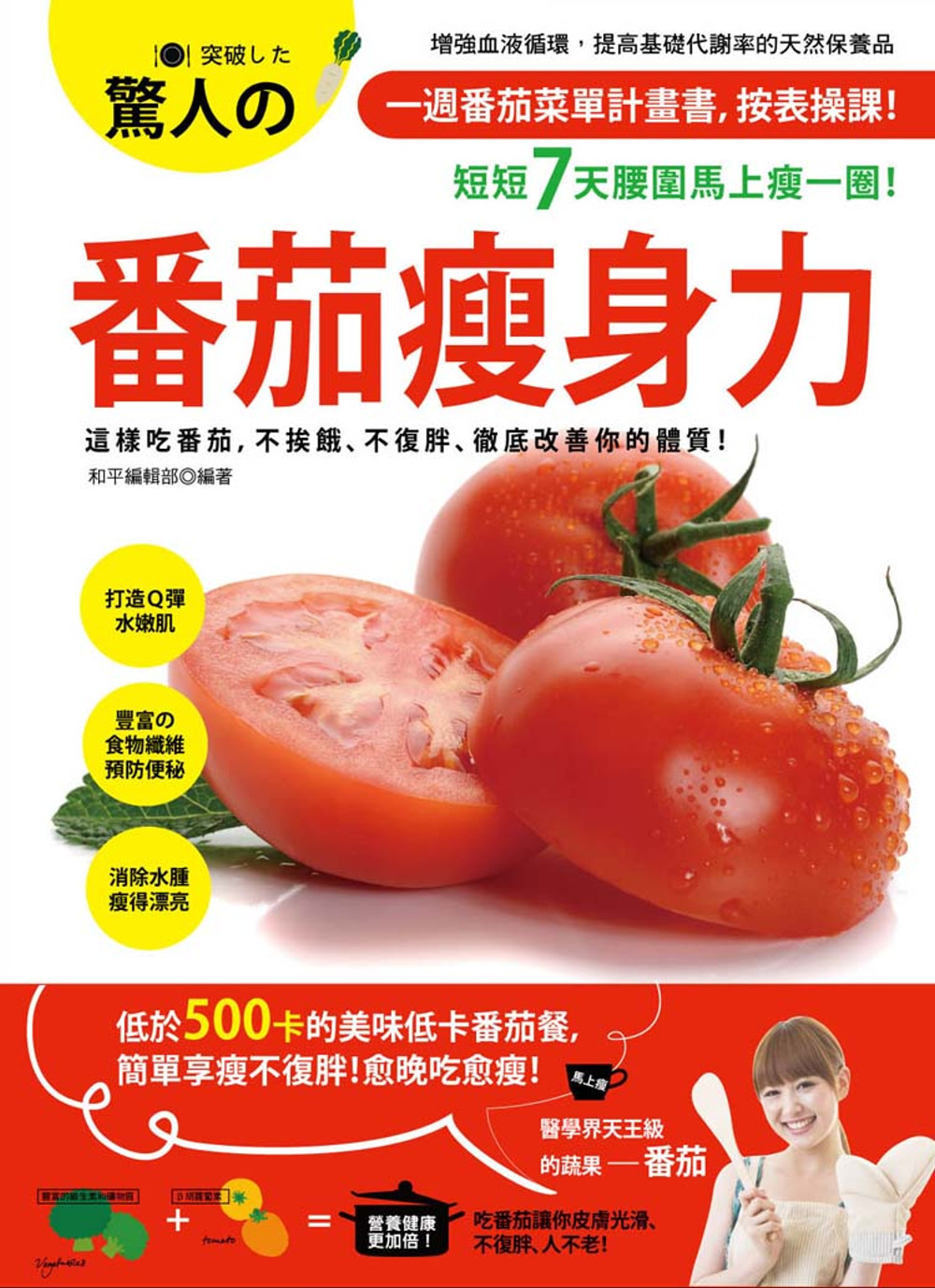 驚人的番茄瘦身力：番茄菜單計畫書，按表操課，短短7天腰圍馬上瘦一圈！
