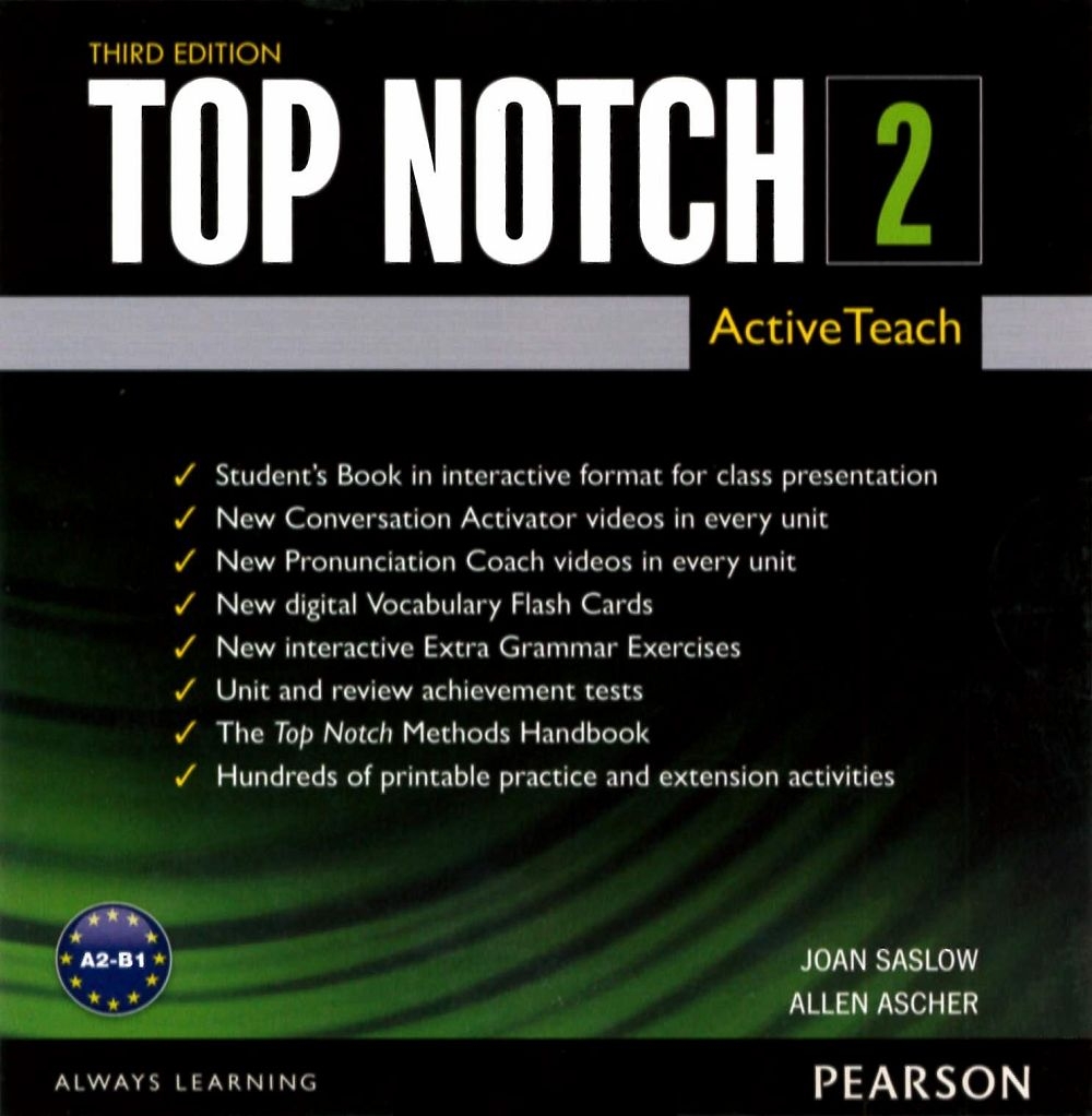 Top Notch 3/e (2) ActiveTeach (DVD-ROM/1片)