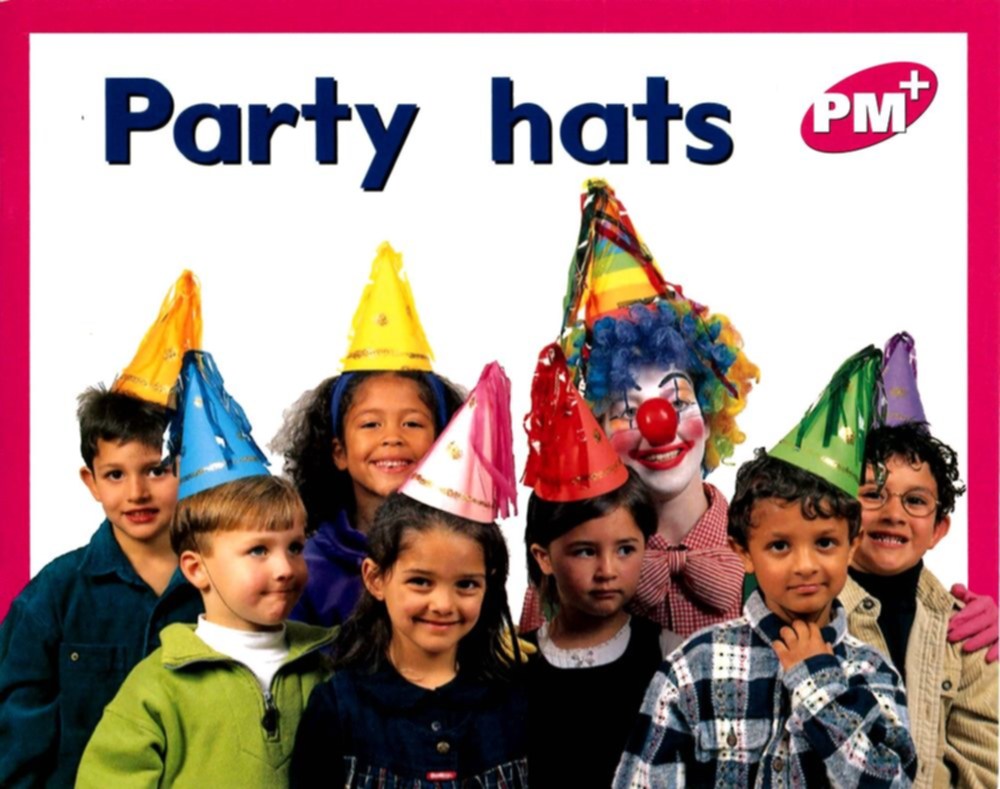 PM Plus Magenta (2) Party Hats