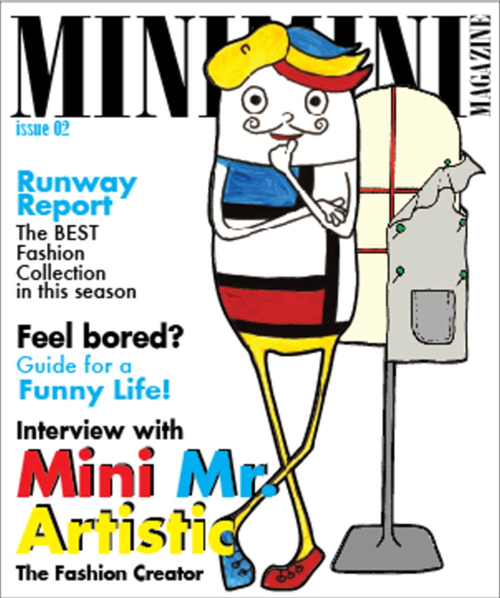 時尚迷你誌Mini Mini Magazine issue 2：Interview with Mini Mr. Artistic