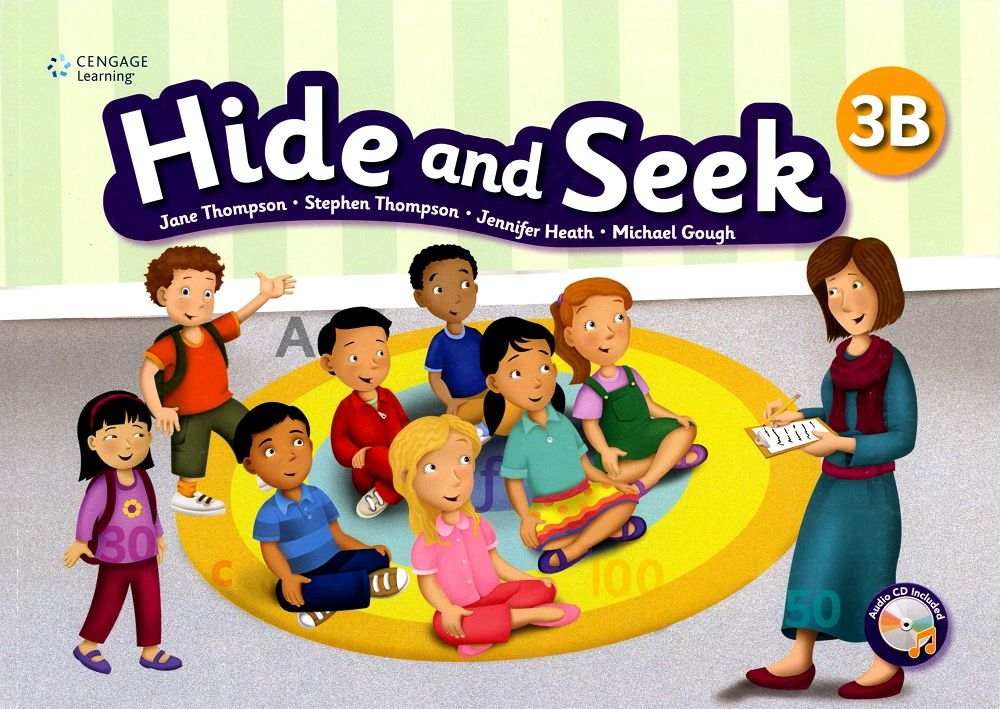 Hide and Seek (3B) with Activity Book and Audio CDs/2片