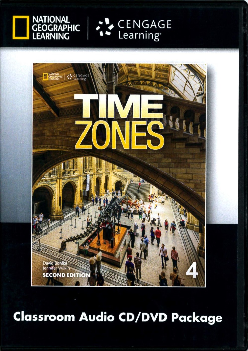 Time Zones 2/e (4) Classroom Audio CDs/3片 and DVD/1片