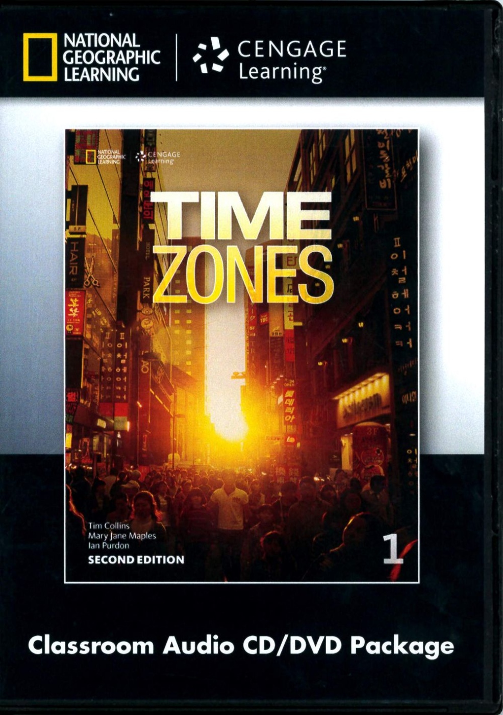 Time Zones 2/e (1) Classroom Audio CDs/2片 and DVD/1片
