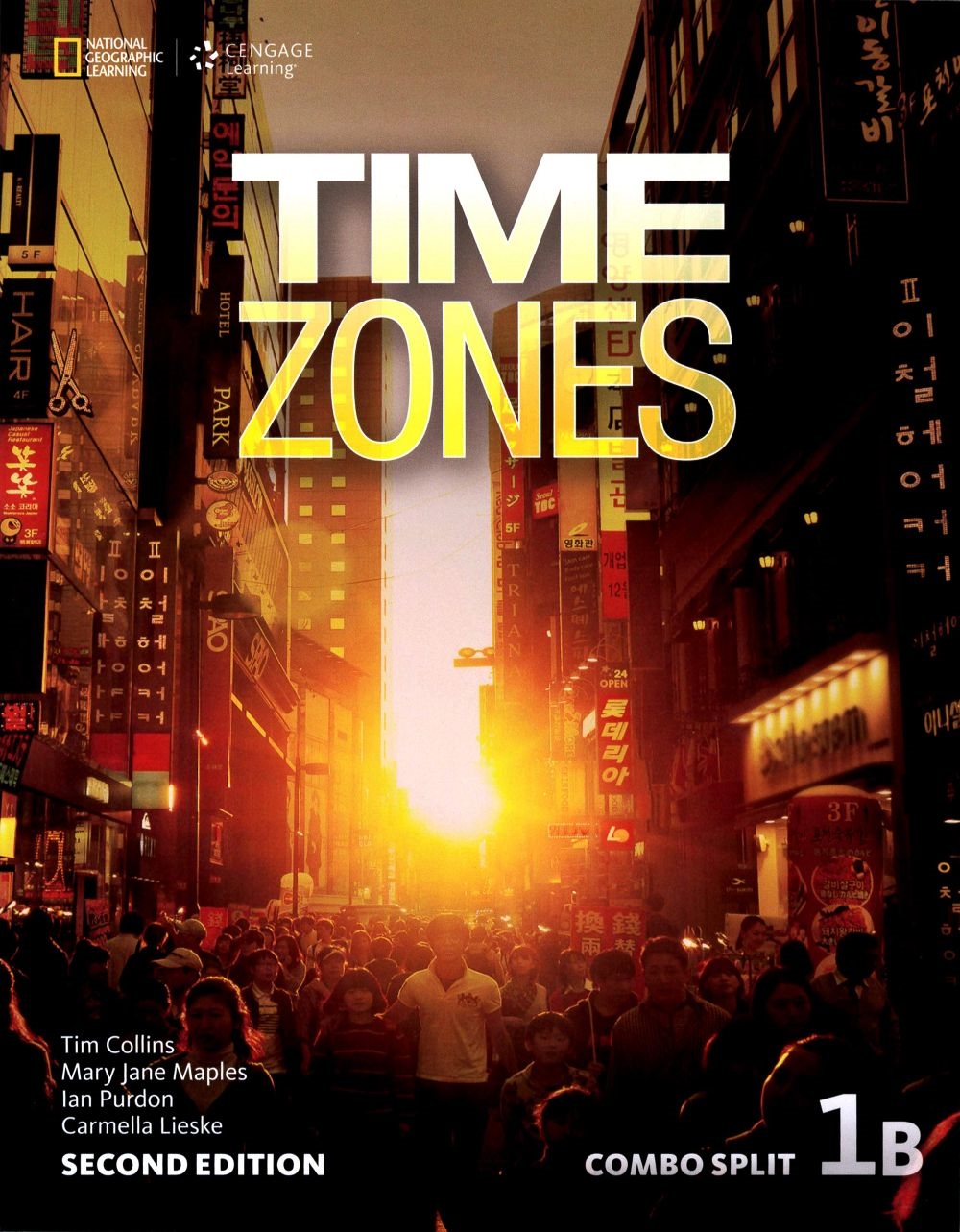 Time Zones 2/e (1B) Combo Split with Online Workbook