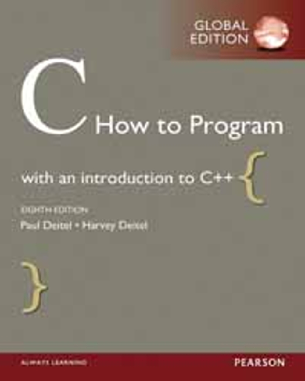 C HOW TO PROGRAM 8/E (G-PIE)