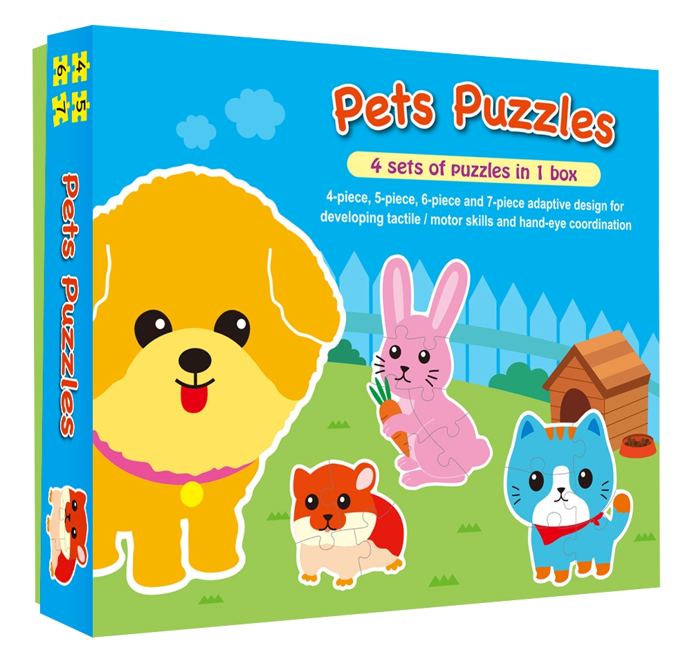 可愛大拼圖：可愛動物大拼圖(Pets Puzzles)
