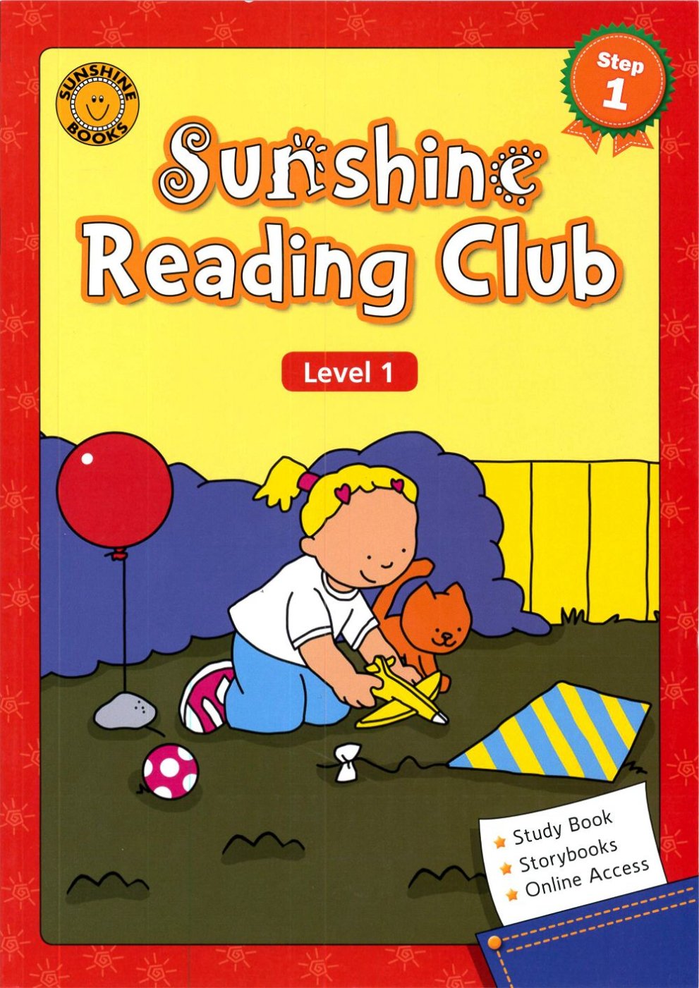 Sunshine Reading Club Level 01 Study Book with Storybooks and Online Access Code