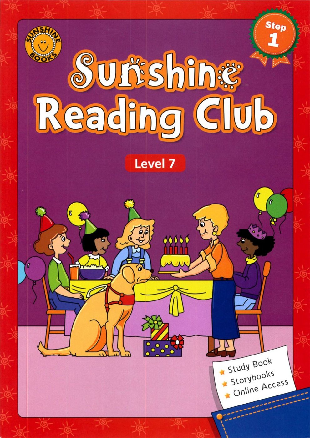 Sunshine Reading Club Level 07 Study Book with Storybooks and Online Access Code