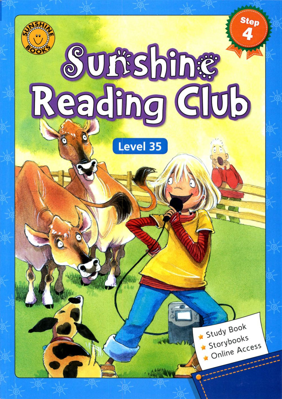 Sunshine Reading Club Level 35 Study Book with Storybooks and Online Access Code