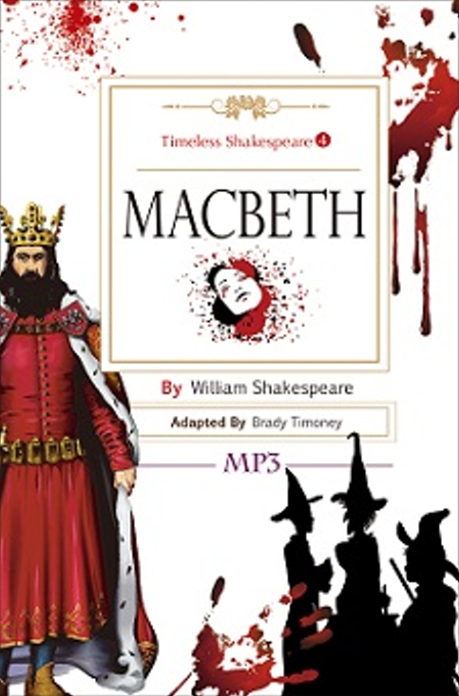 Macbeth：Timeless Shakespeare 4（25K彩色+1MP3）(限台灣)