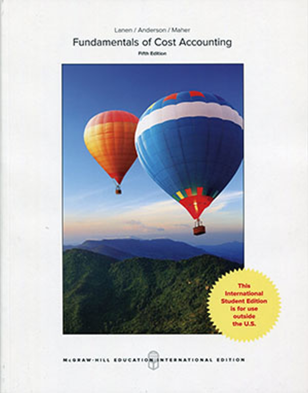 Fundamentals of Cost Accounting(5版)