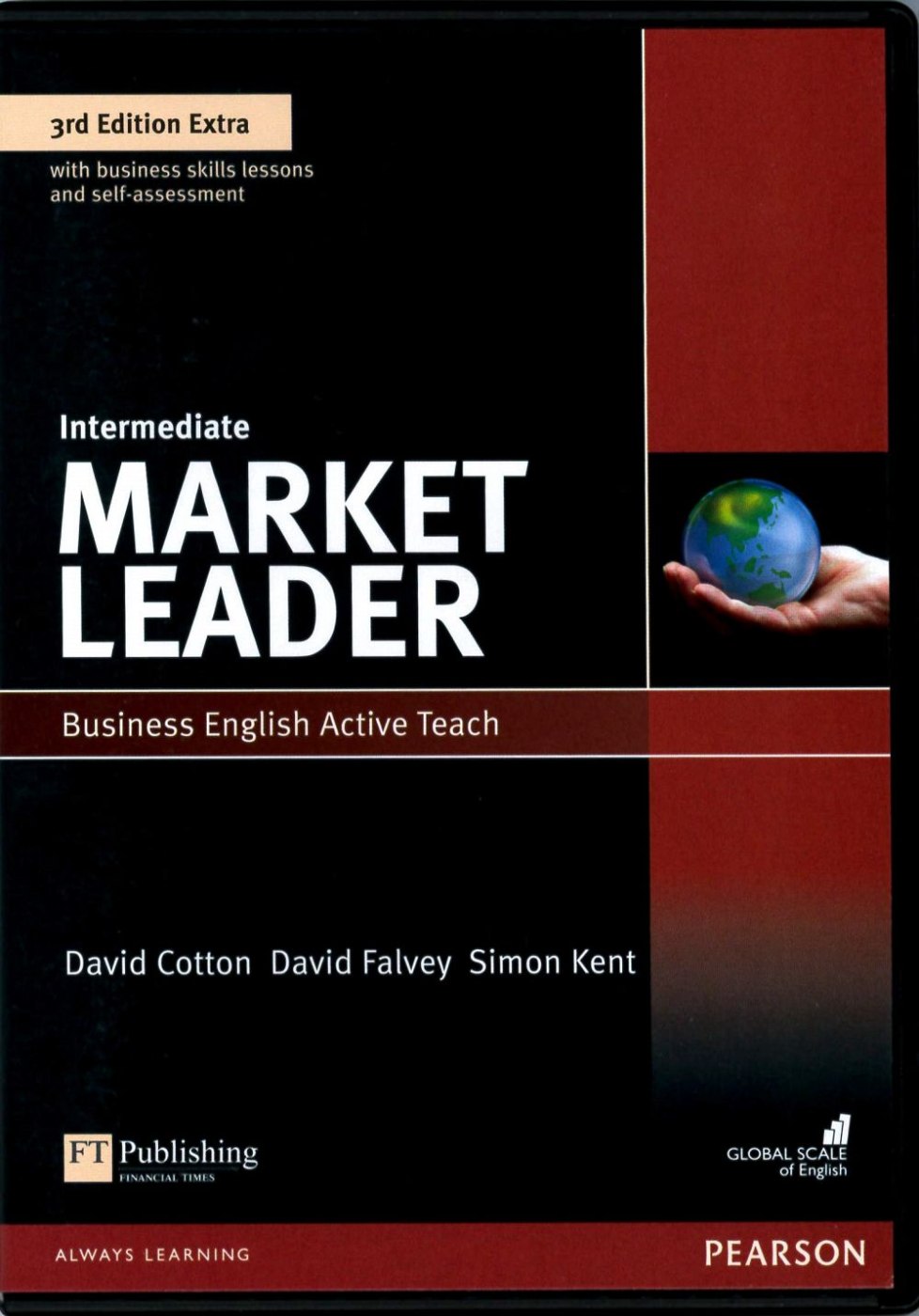 Market Leader Extra (Intermediate) Active Teach CD-ROM/1片 3/e