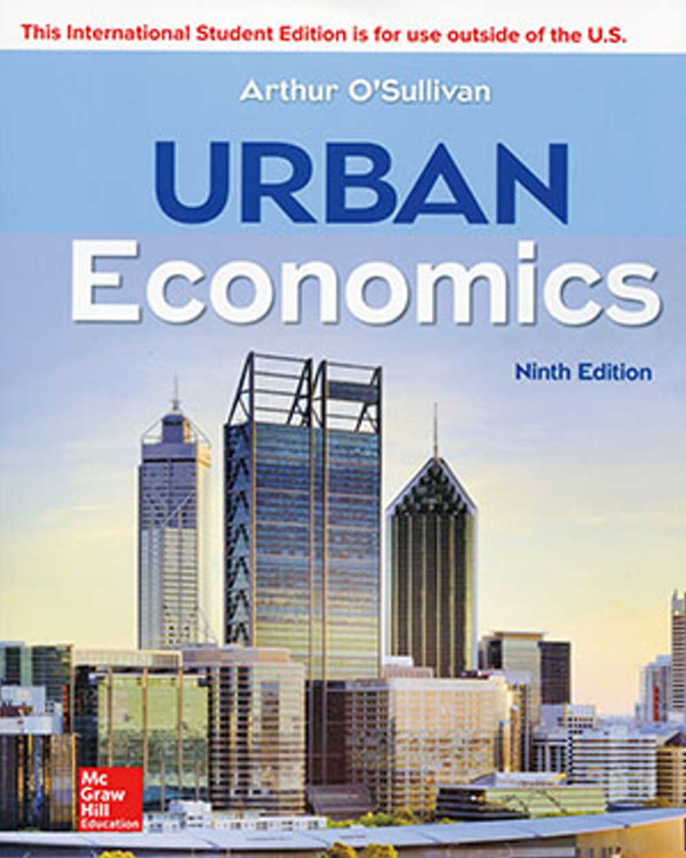 Urban Economics（9版）