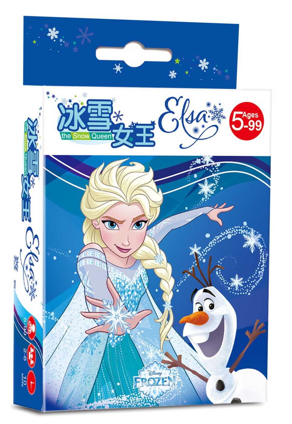 迪士尼 DISNEY 益智卡牌：冰雪女王ELSA（冰雪奇緣系列）