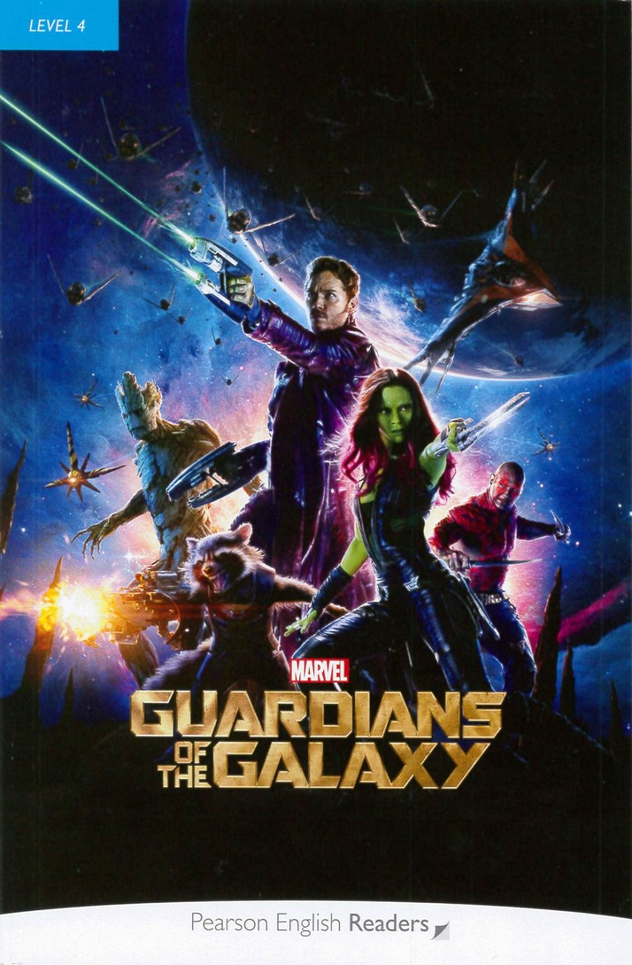 Pearson English Readers Level 4:  Marvel’s Guardians of the Galaxy with MP3 Audio CD/1片